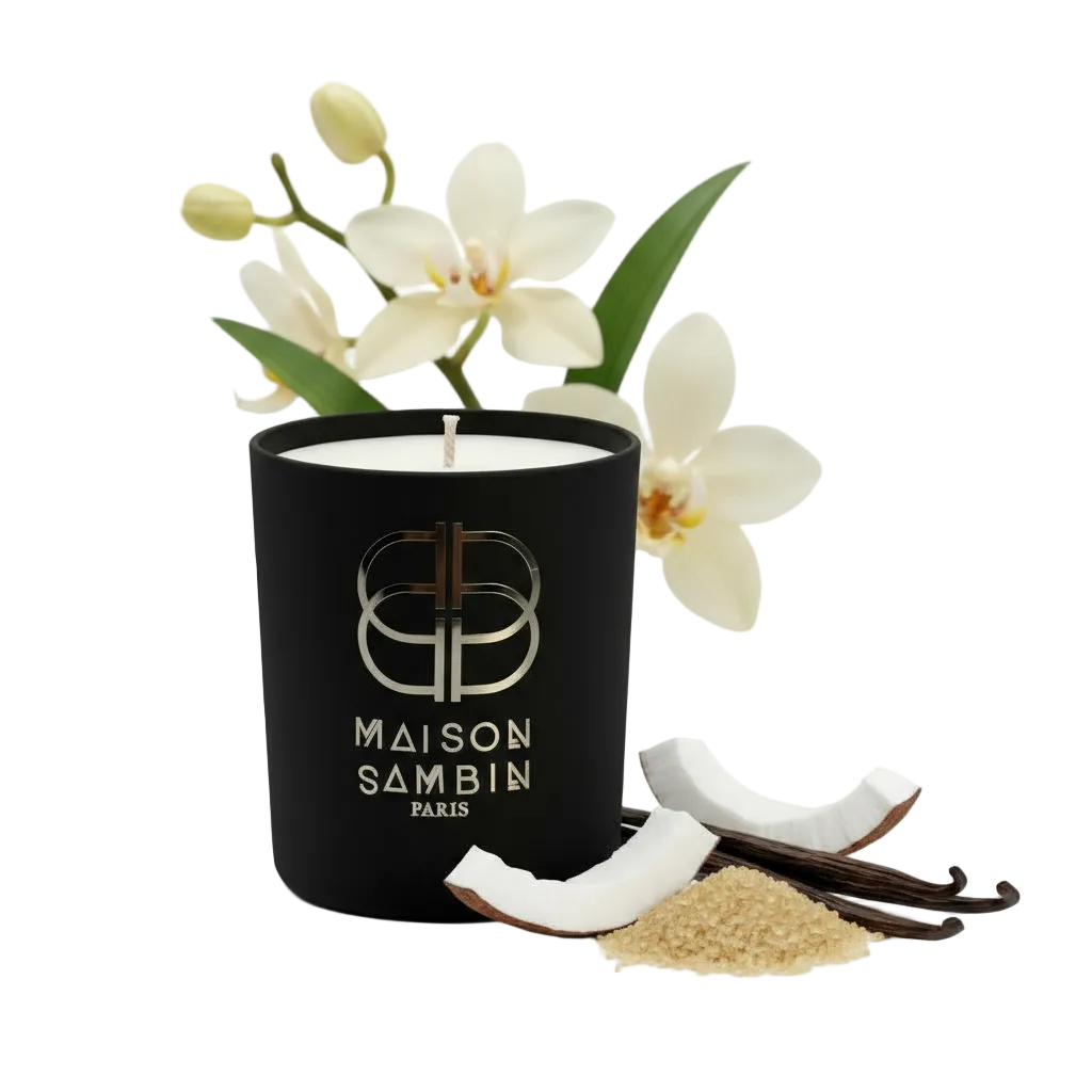 Désir Sicré – Bougie parfumée 200 g | Maison Sambin