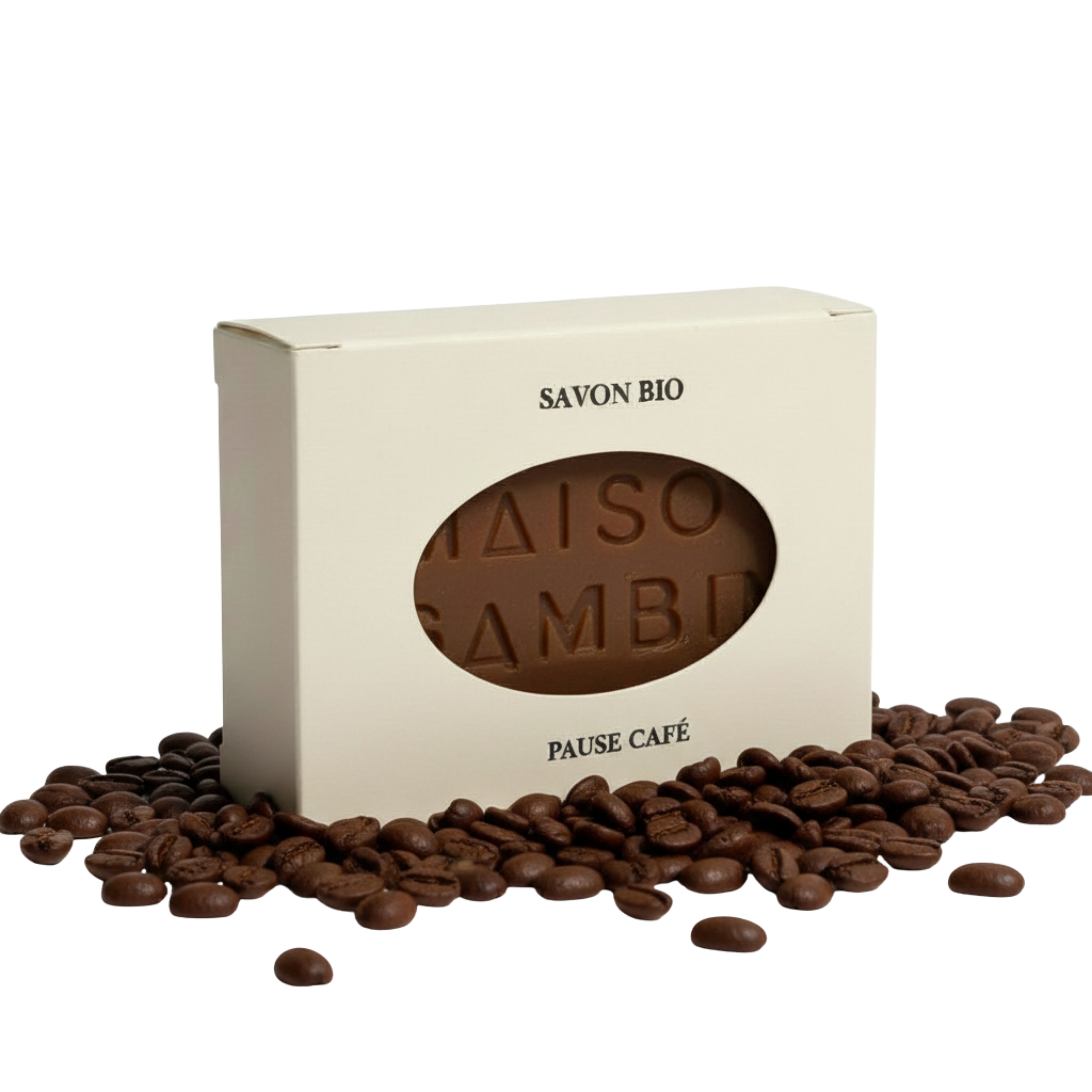 Pause-Café – Savon artisanal exfoliant | Maison Sambin